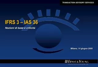 IFRS 3 – IAS 36