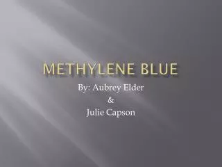 Methylene Blue