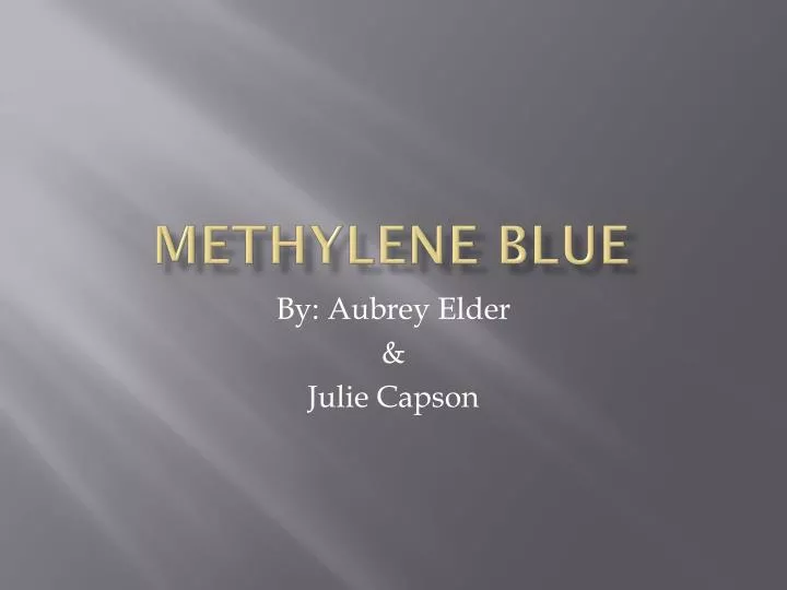 methylene blue