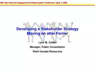 Developing a Stakeholder Strategy Moving on after Ferrier