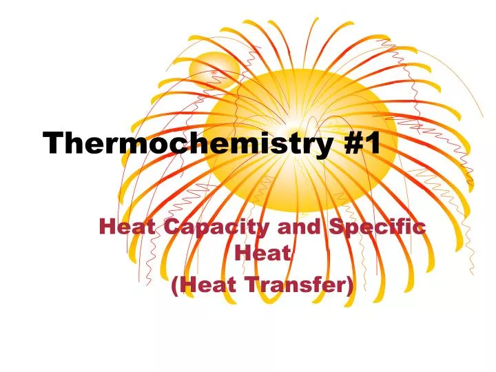 thermochemistry 1