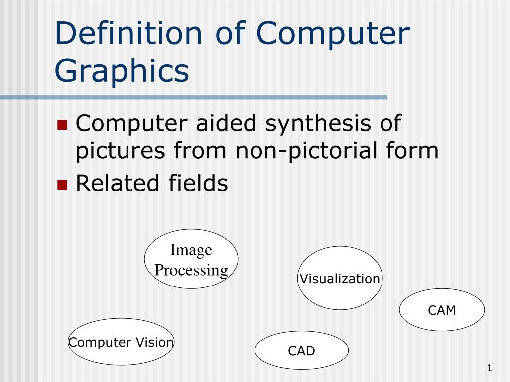 PPT - Definition of Computer Graphics PowerPoint Presentation, free ...