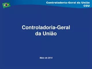 controladoria geral da uni o