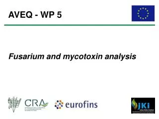 Fusarium and mycotoxin analysis