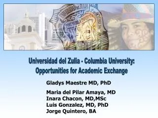 Universidad del Zulia - Columbia University: Opportunities for Academic Exchange