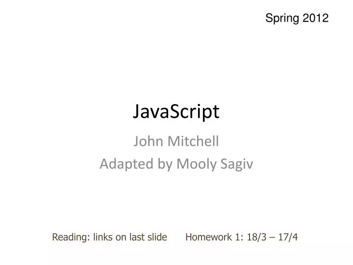 javascript