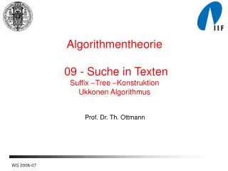 prof dr th ottmann