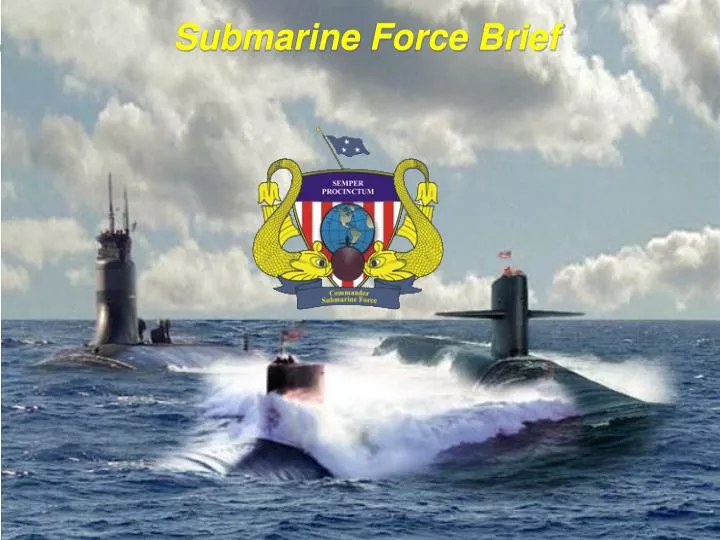 submarine force brief