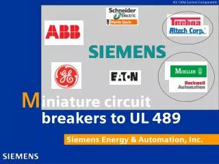 Siemens Energy &amp; Automation, Inc.