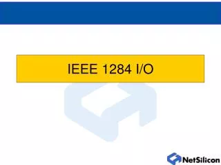 IEEE 1284 I/O