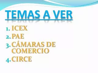 temas a ver