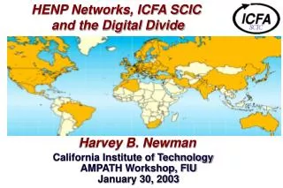HENP Networks, ICFA SCIC and the Digital Divide