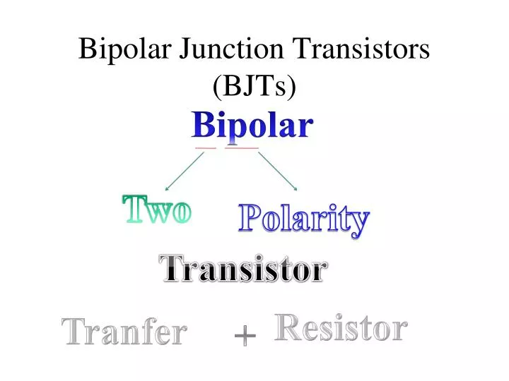 bipolar junction transistors bjts