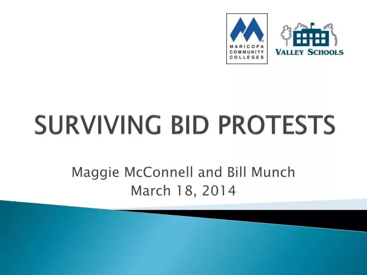 surviving bid protests