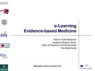 e-Learning Evidence-based Medicine