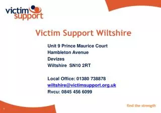 Victim Support Wiltshire