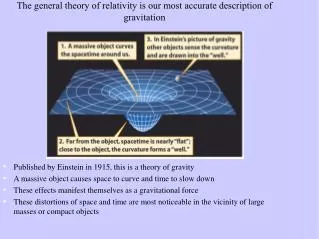 The general theory of relativity is our most accurate description of gravitation