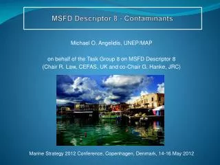 MSFD Descriptor 8 - Contaminants