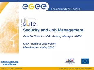 Security and Job Management