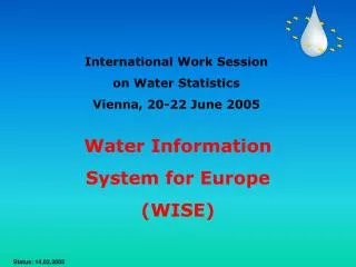 Water Information System for Europe (WISE)
