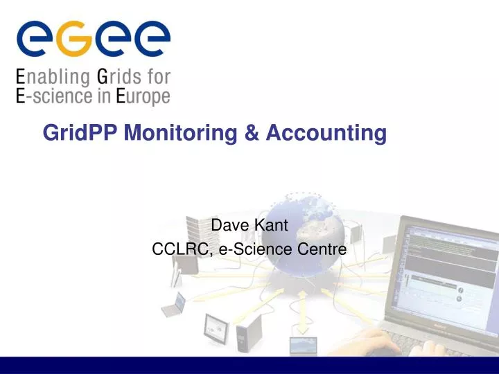 gridpp monitoring accounting