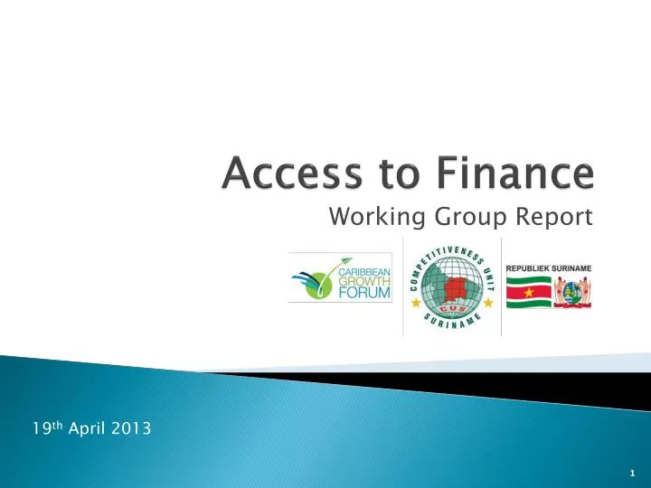access to finance