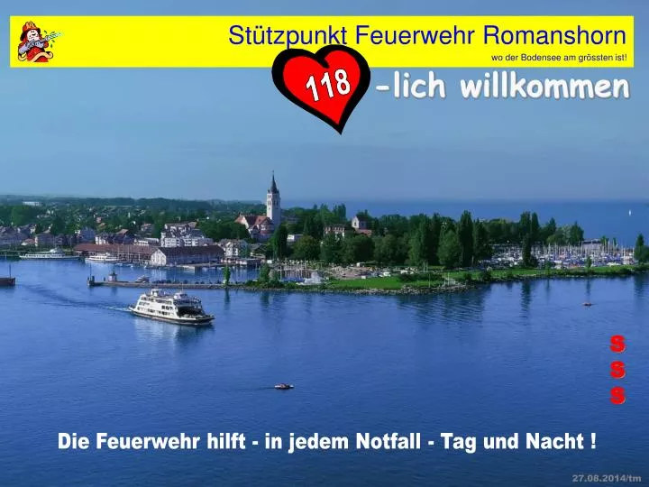 st tzpunkt feuerwehr romanshorn wo der bodensee am gr ssten ist