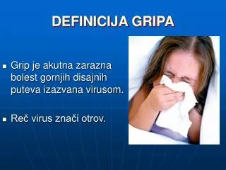definicija gripa