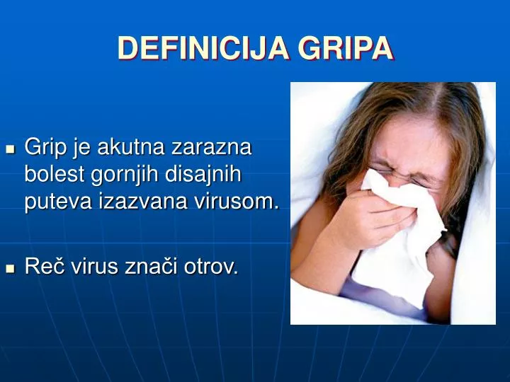 definicija gripa