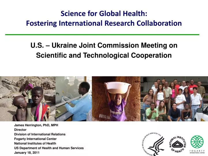 science for global health fostering international research collaboration