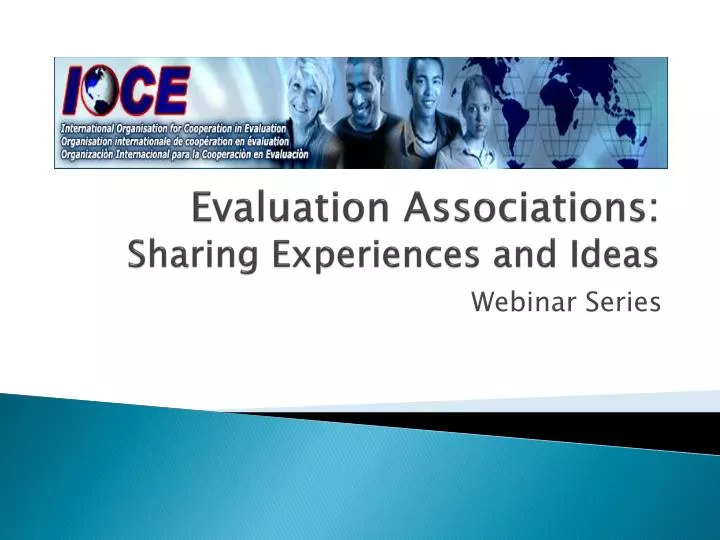 evaluation associations sharing experiences and ideas