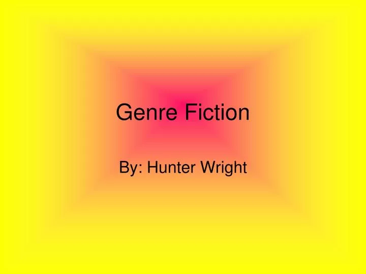 genre fiction