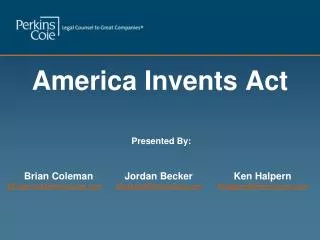 America Invents Act