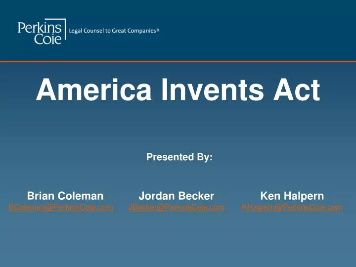 america invents act