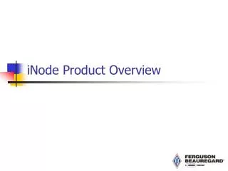 iNode Product Overview