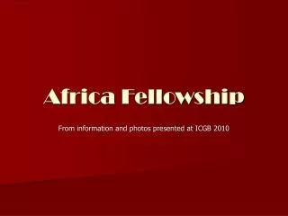 Africa Fellowship