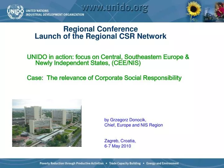 regional conference launch of the regional csr network