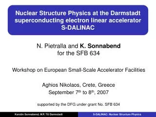 Nuclear Structure Physics at the Darmstadt superconducting electron linear accelerator S-DALINAC
