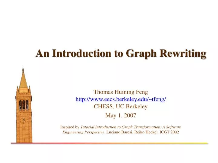 an introduction to graph rewriting
