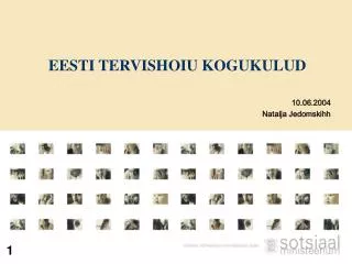 eesti tervishoiu kogukulud