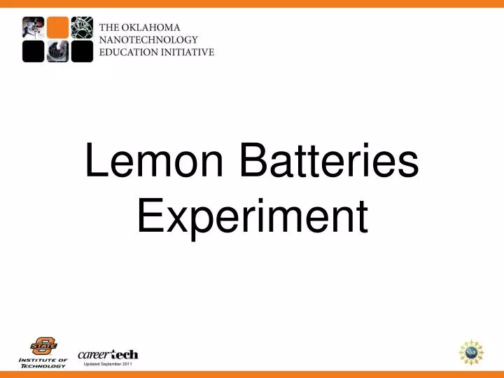 lemon batteries experiment
