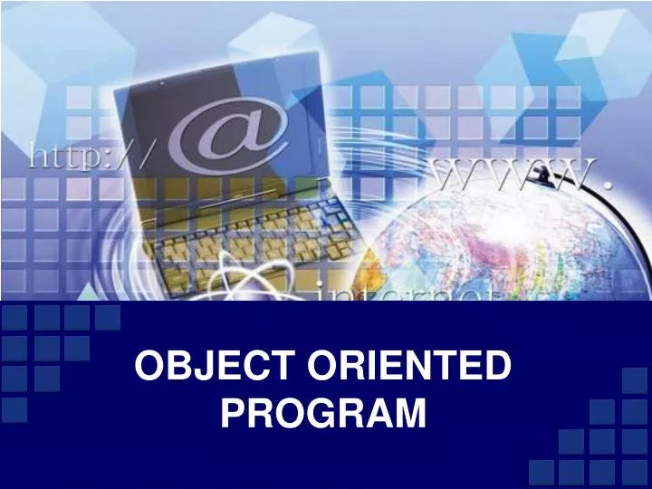 object oriented program