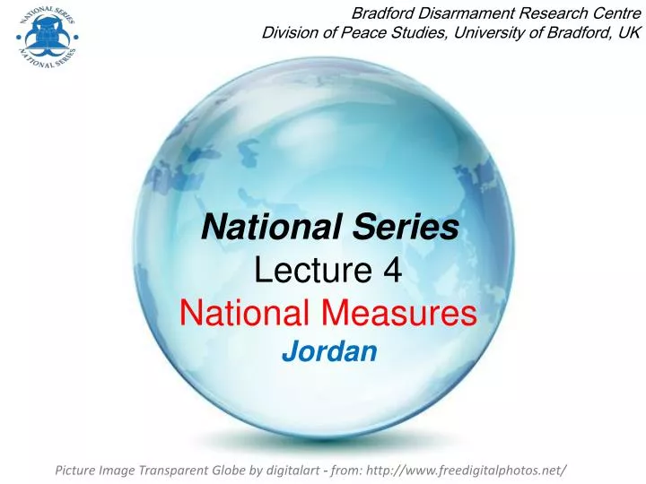 national series lecture 4 national measures jordan
