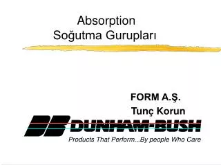 absorption so utma guruplar