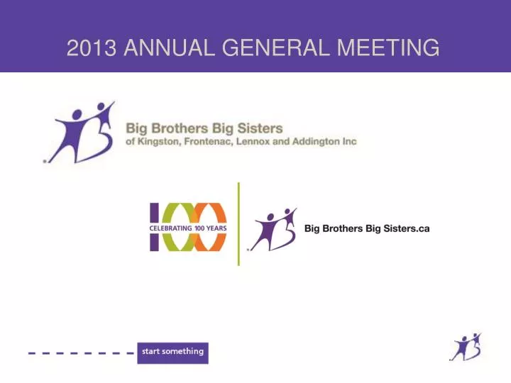 2013 annual general meeting