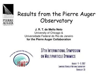 Results from the Pierre Auger Observatory