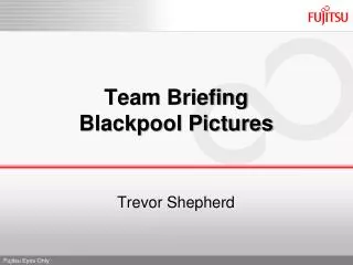 Team Briefing Blackpool Pictures