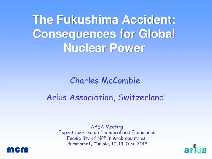 the fukushima accident consequences for global nuclear power
