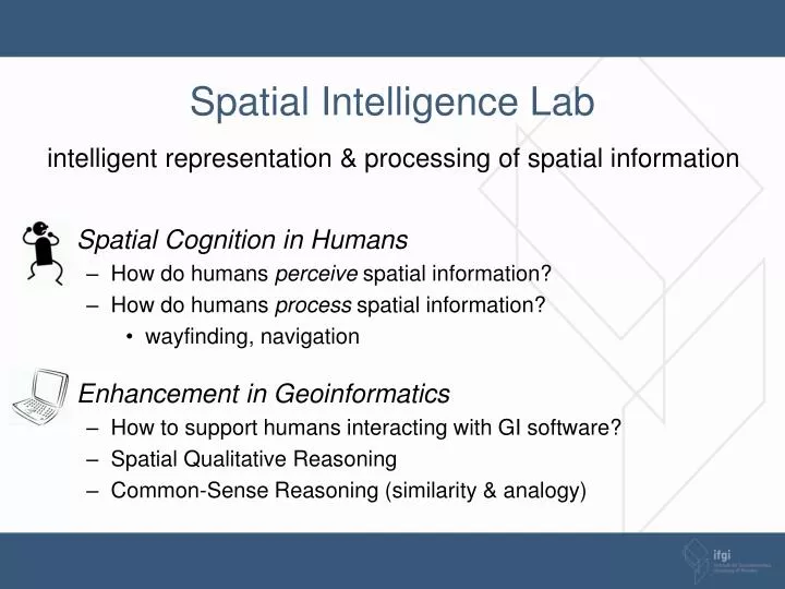 spatial intelligence lab