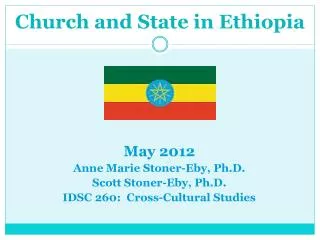 Church and State in Ethiopia